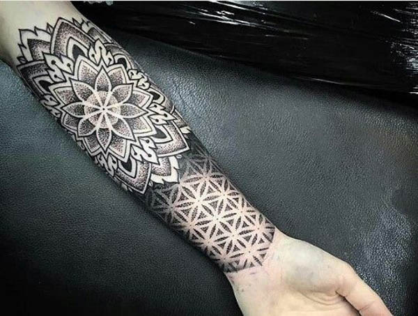 Màu sắc và phong cách hình xăm mệnh Thổ