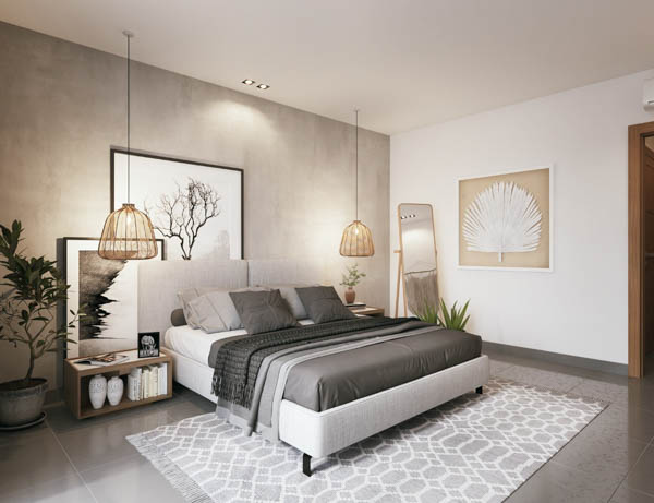 Thiết kế phòng ngủ cho người mệnh Mộc phong cách Scandinavian