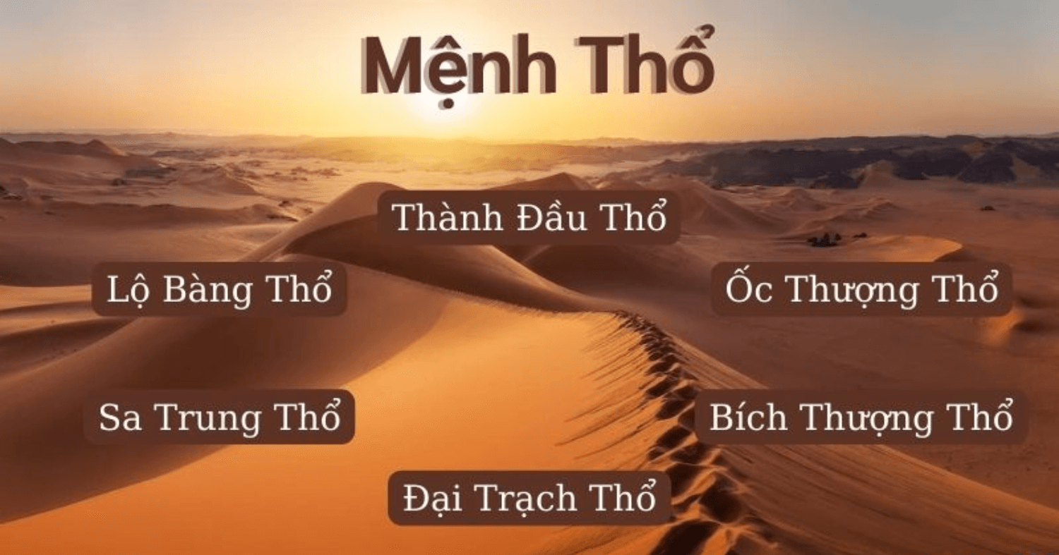 Nạp âm Thổ - Chủng loại và ý nghĩa trong đời sống